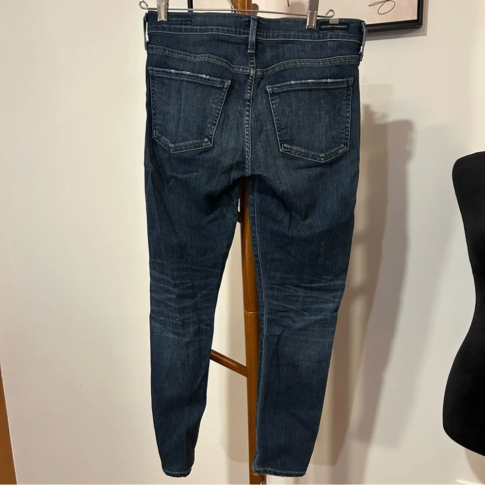 Citizens of Humanity Classic Indigo Denim Jeans Size 27 - Picture 2 of 7